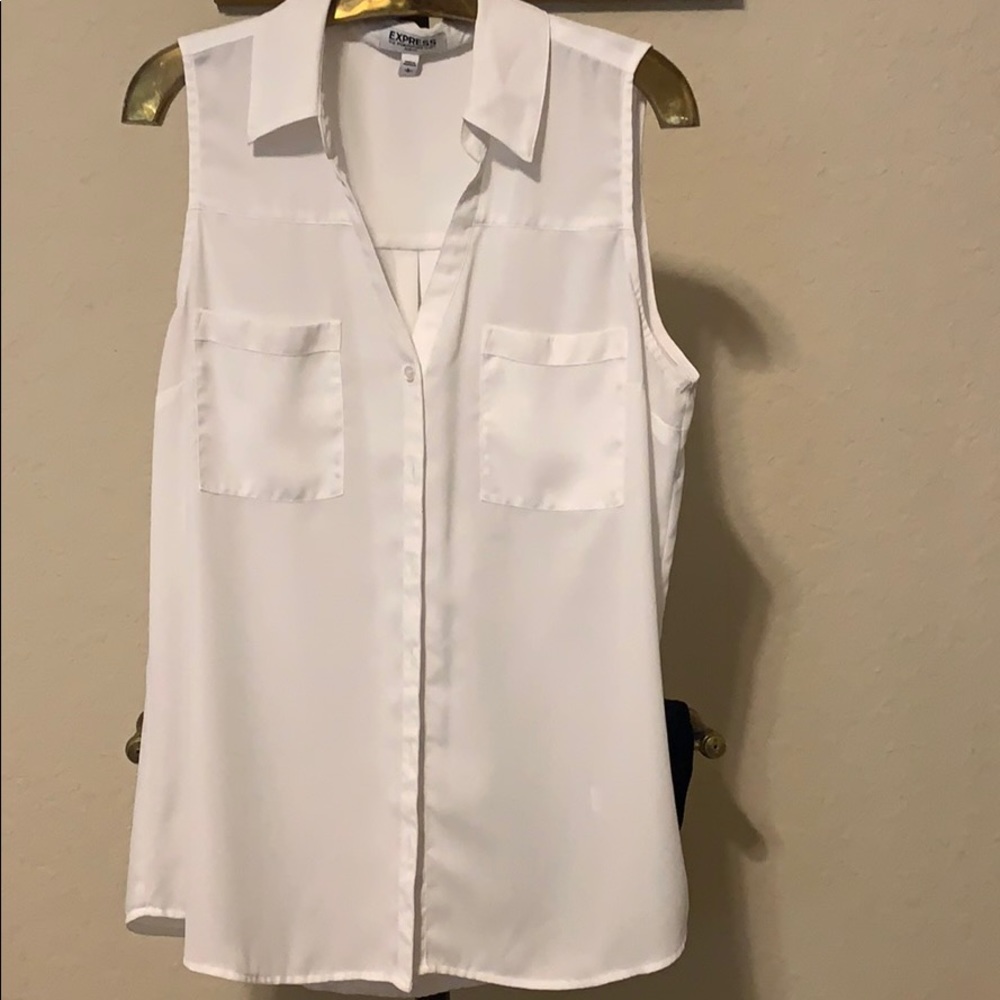 Express sleeveless slim fit portofino L